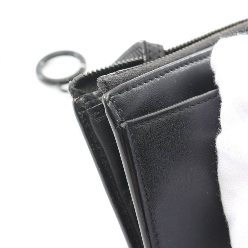 SAINT LAURENT PARIS 女士零錢包 皮革 黑色 二手-13