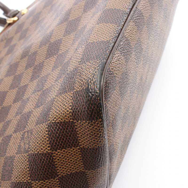 路易威登 SaleyaMM 手提包 N51182 Damier 帆布棕色 Ebene 二手女士 LV-8