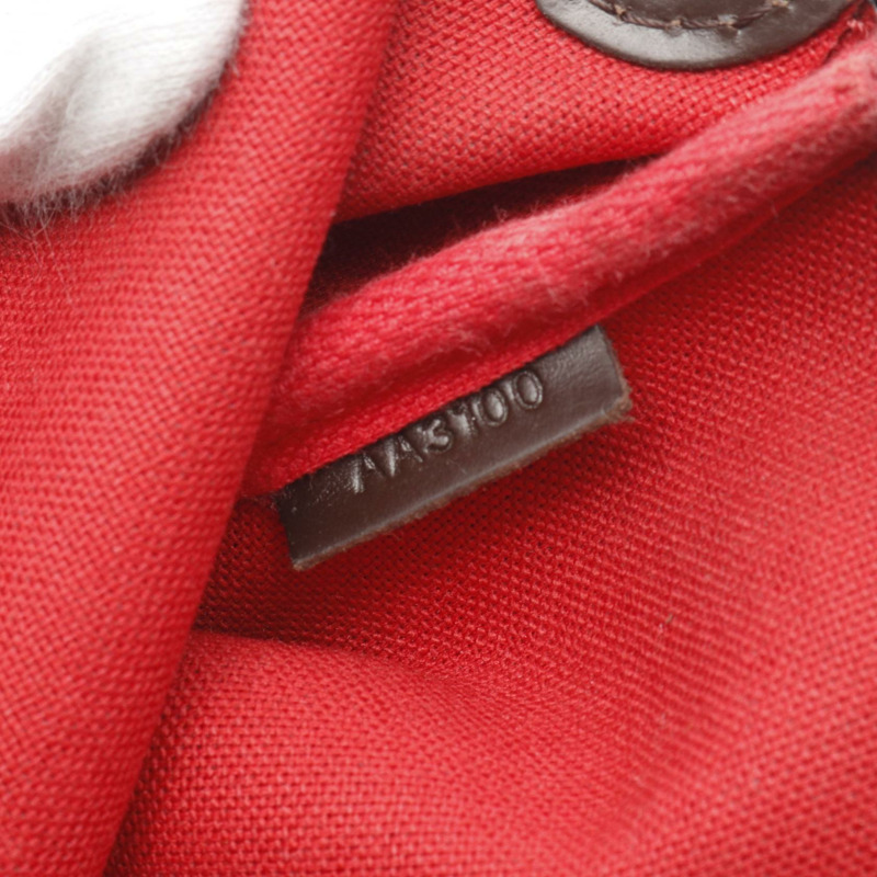 LOUIS VUITTON Eva 2way 鏈條單肩手提包斜背包 N55213 Damier Ebene LV-4