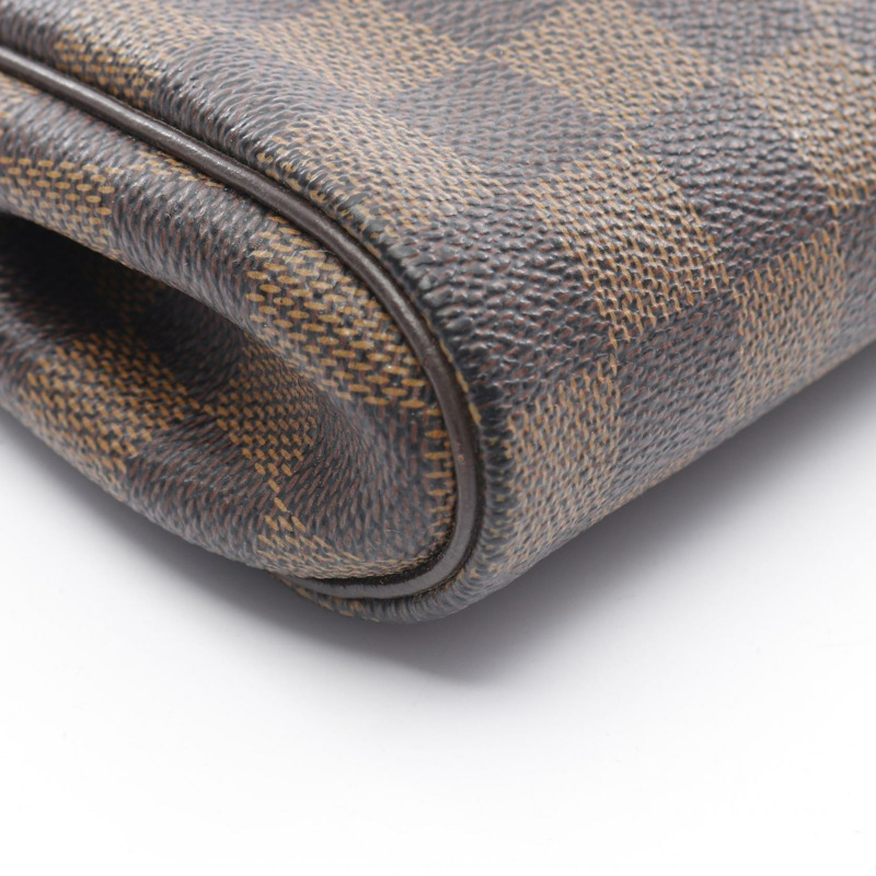 LOUIS VUITTON Eva 2way 鏈條單肩手提包斜背包 N55213 Damier Ebene LV-5