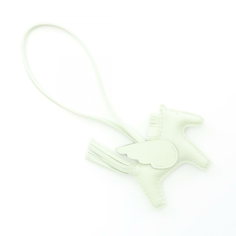 愛馬仕 Rodeo Pegasus PM 包飾 Agneau milo Swift 皮革 綠色 二手 女款 B-1