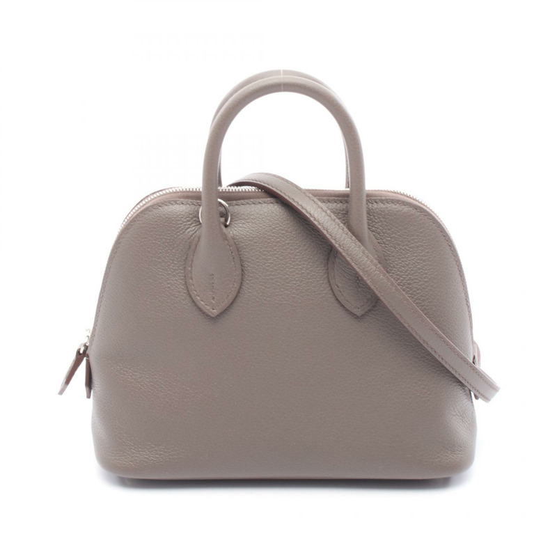 HERMES Bolide 1923 Mini Verso 手提單肩斜背包 K Evercolor Etain SHW-0