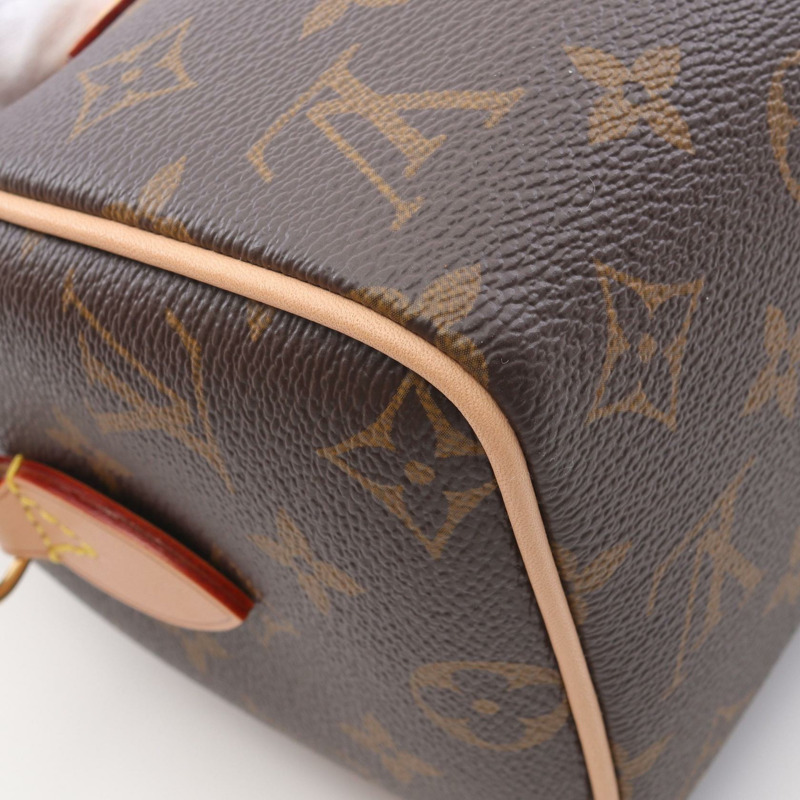 LOUIS VUITTON Speedy Bandouliere20 單肩包 M46222 Monogram 棕色 二手-6