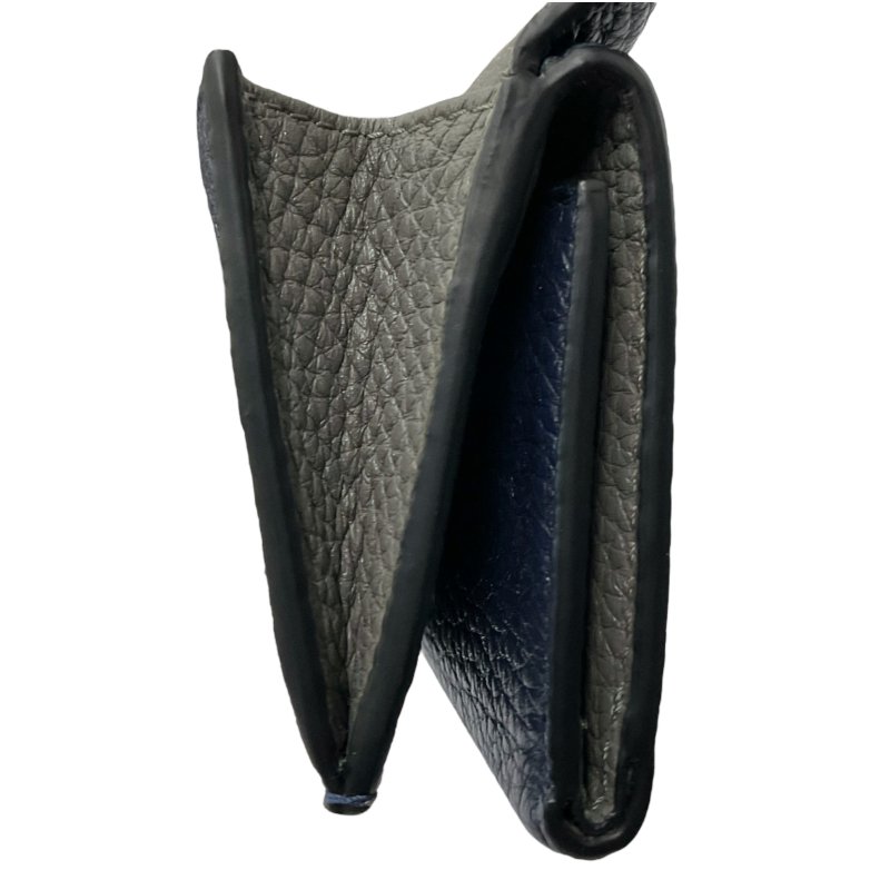 Fendi 芬迪 BAGUETTE PETIT 深藍色 短銀包-14
