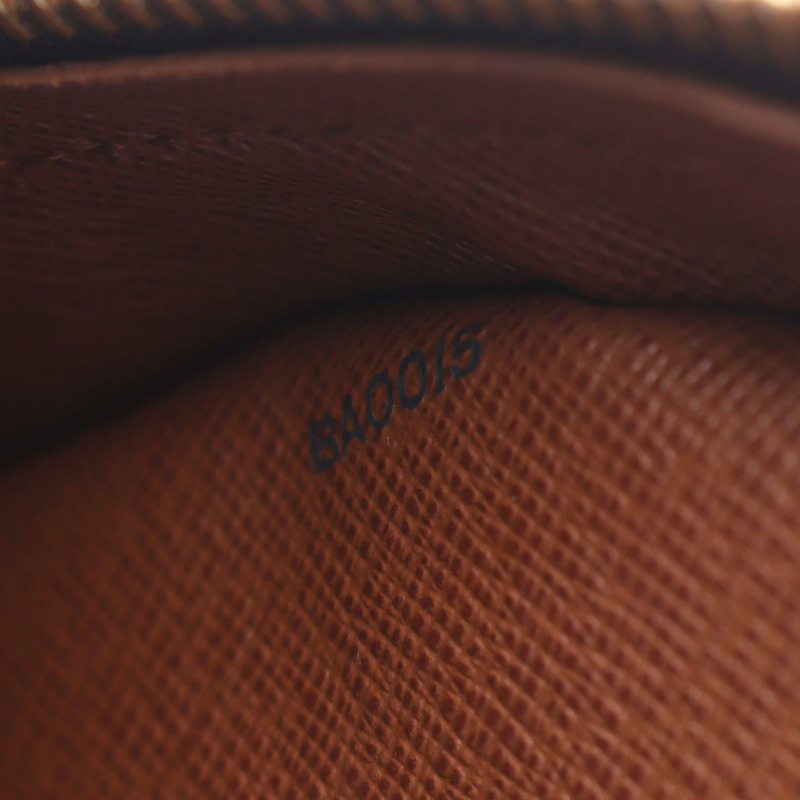 LOUIS VUITTON Blois Monogram 單肩包 M51221 PVC 塗層帆布皮革棕色二手女士包-4