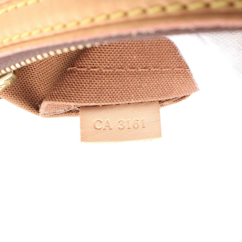 LOUIS VUITTON Odeon PM Monogram 單肩包 M56390 PVC 塗層帆布皮革棕色二手女士-4