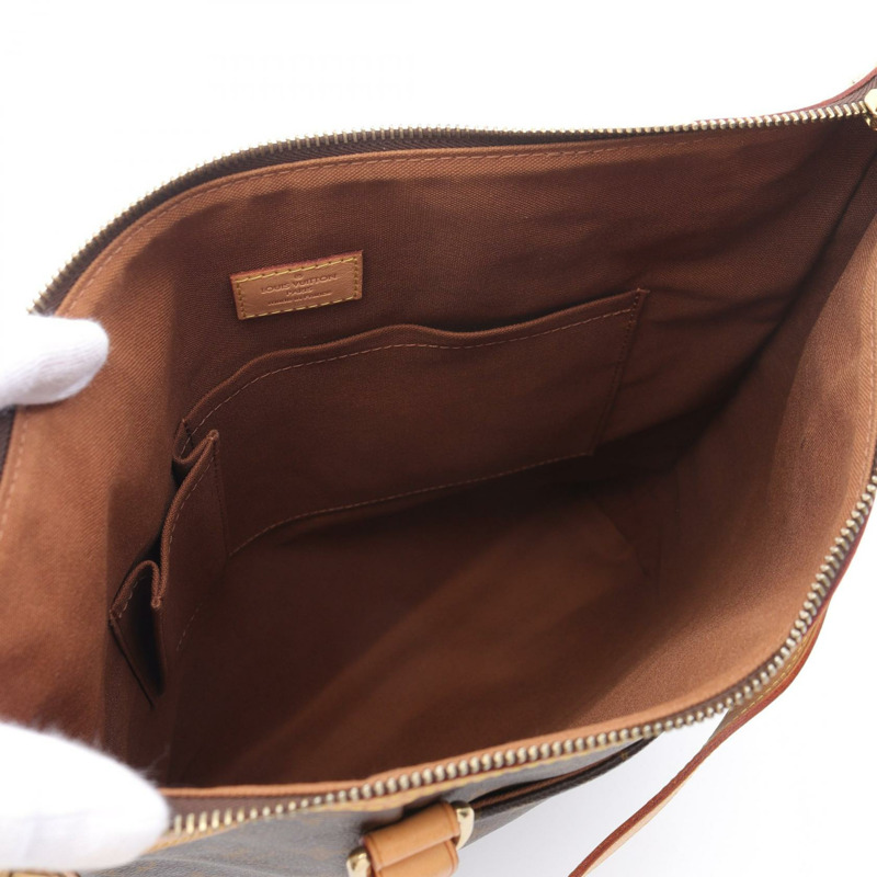 LOUIS VUITTON Odeon GM 單肩包 手提包 M56388 Monogram 帆布 棕色 二手 LV-2
