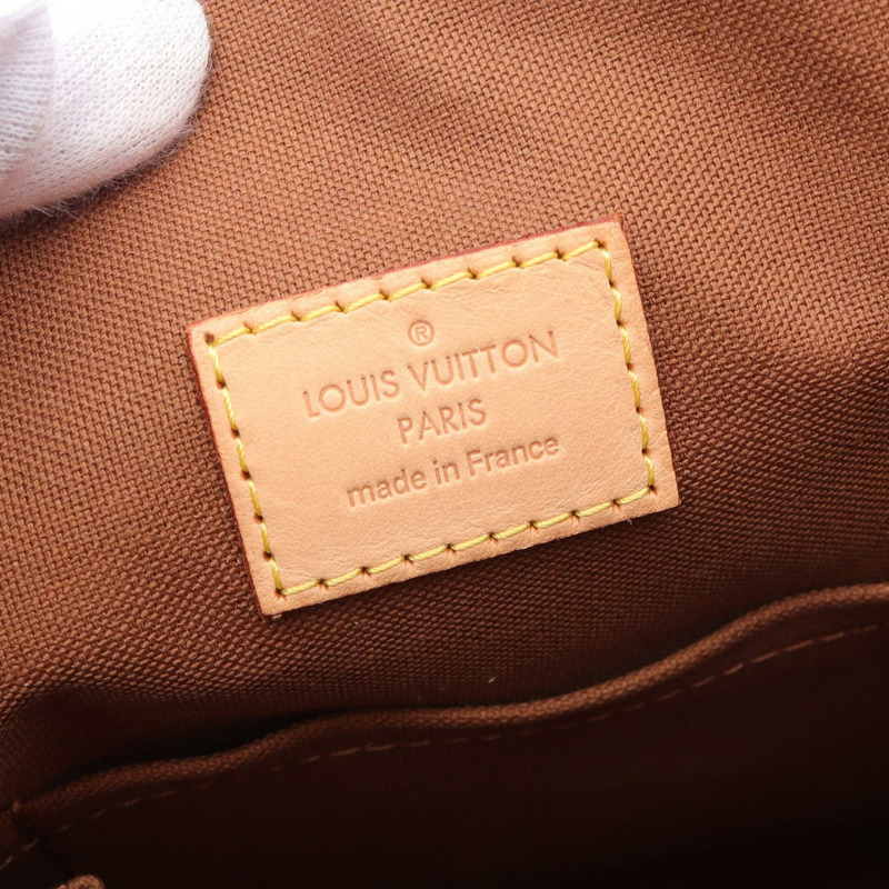 LOUIS VUITTON Odeon GM 單肩包 手提包 M56388 Monogram 帆布 棕色 二手 LV-3