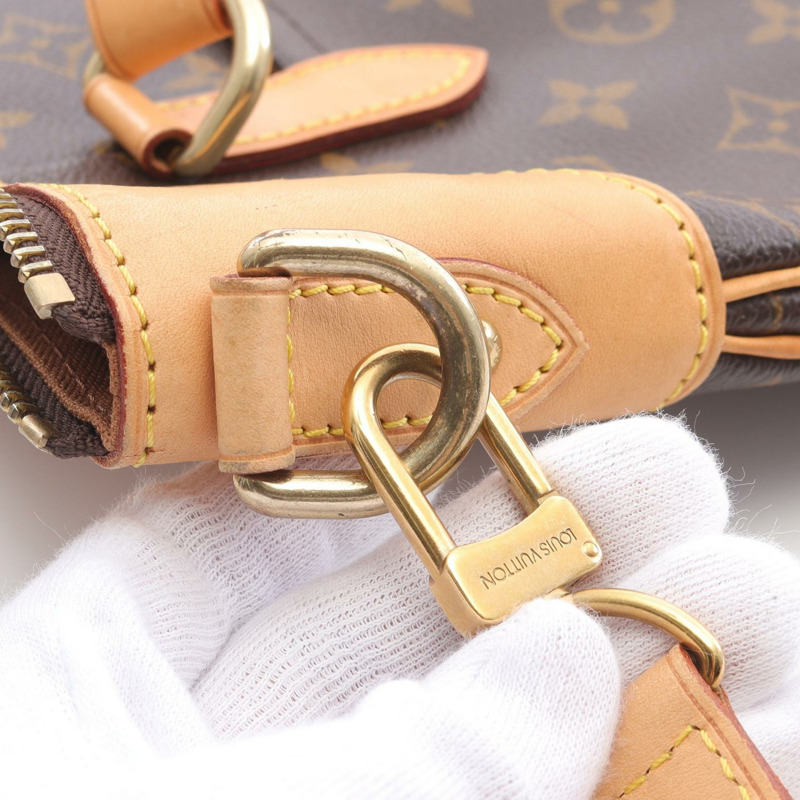 LOUIS VUITTON Odeon GM 單肩包 手提包 M56388 Monogram 帆布 棕色 二手 LV-9