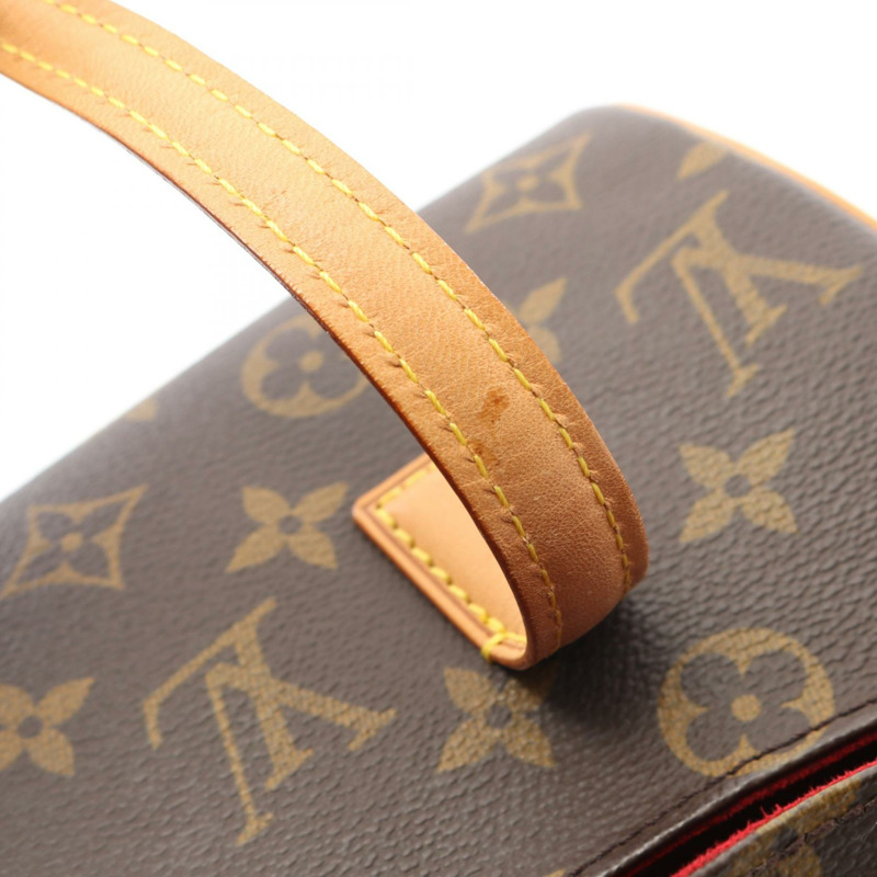 路易威登 Sonatine 手提包 M51902 Monogram 帆布皮革棕色二手女士-8