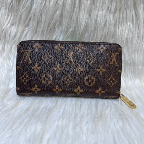 LV 老花ㄇ拉長夾