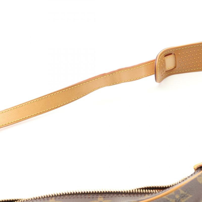 LOUIS VUITTON Boulogne PM Monogram 單肩包 M51265 PVC 塗層帆布皮革棕色二手女士-9