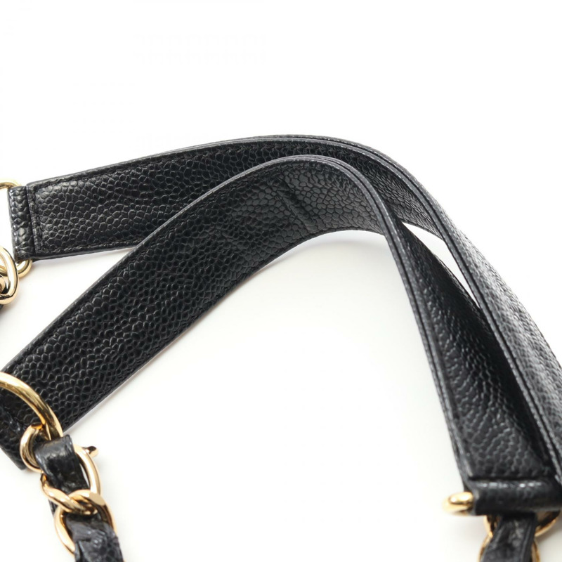 香奈兒 Matelasse PST 托特包鏈條單肩包 A20994 小牛皮 黑色 GHW 二手-7