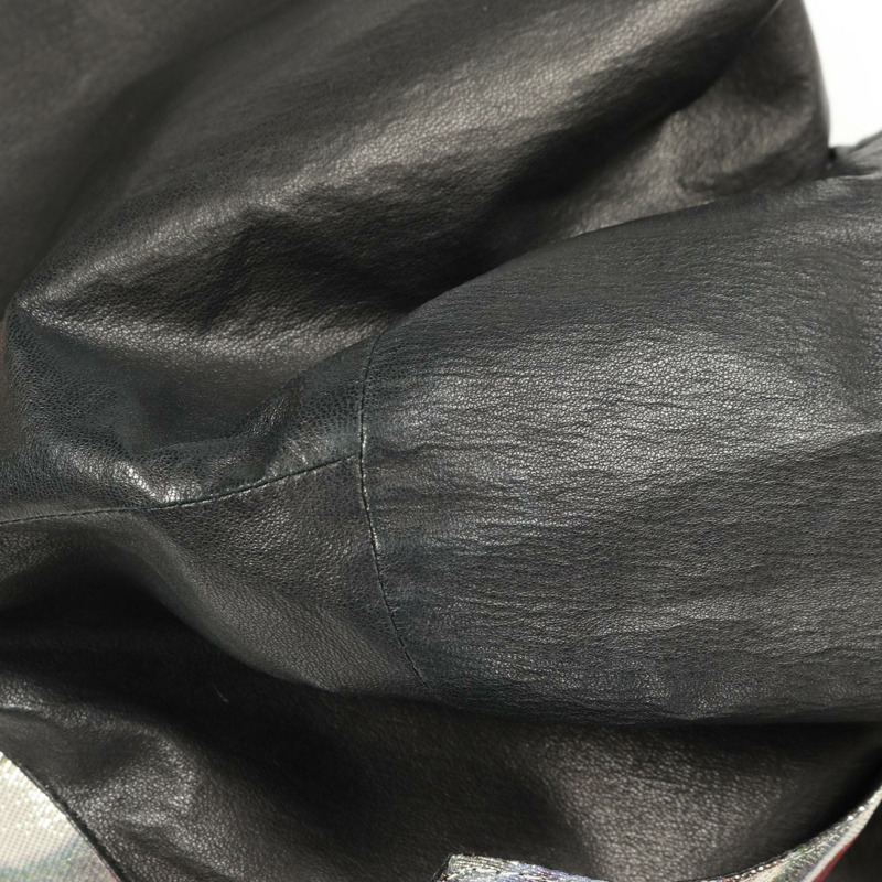 香奈兒黑色皮革無色外套 P50696W05613 二手女款-9