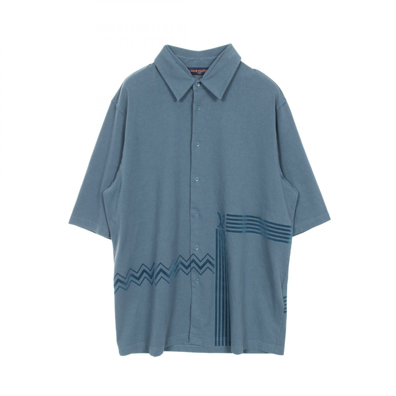 LOUIS VUITTON 喀喇崑崙山洋裝 其他上衣 RM222V NPL HNS01W 棉 綠色 二手 男款-0