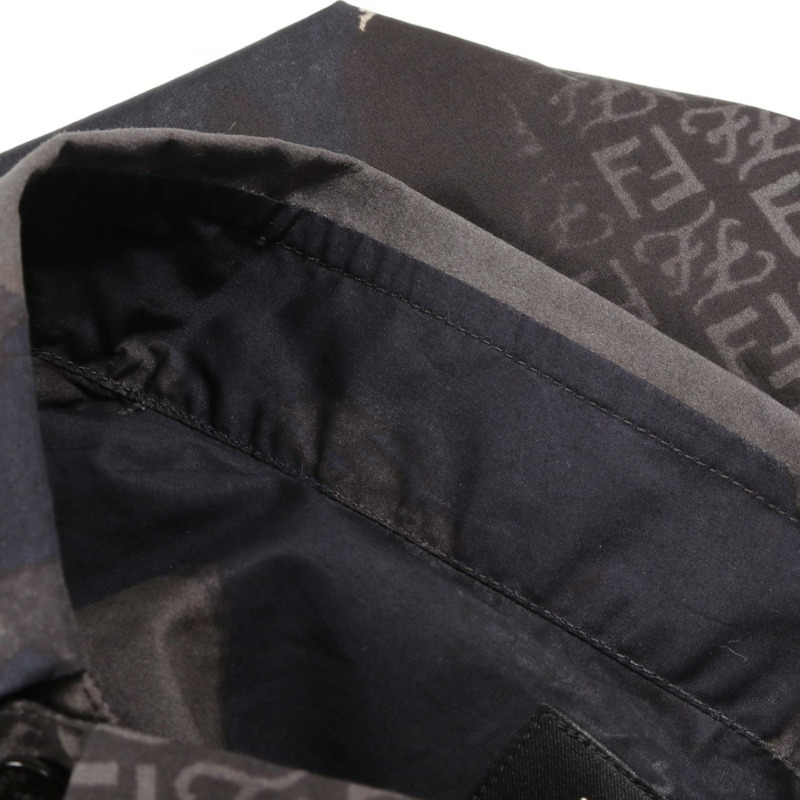 FENDI FF Karligraphy 其他上衣 FS1022A906 棉質 黑色 灰色 白色 二手男款-5