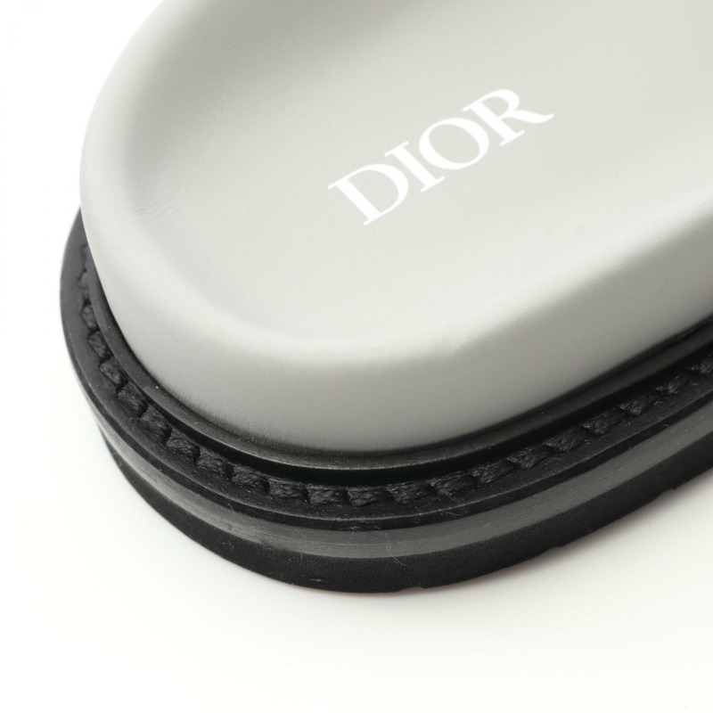Christian Dior Aqua CD Diamond 涼鞋 #42 帆布皮革灰二手-8