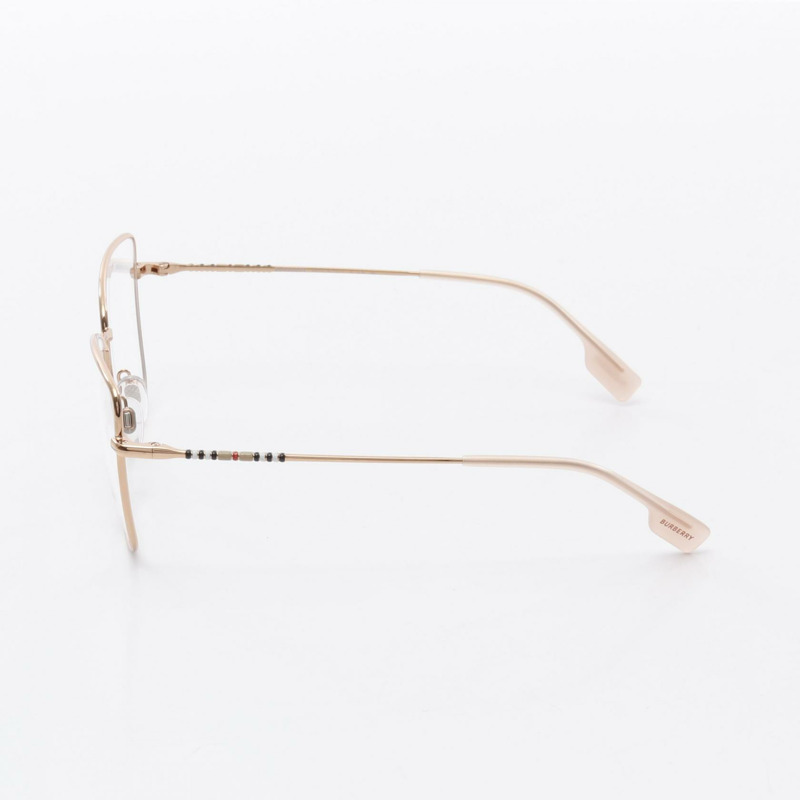博柏利 (BURBERRY) 女士約會眼鏡,塑膠/金屬材質,金色,二手-2