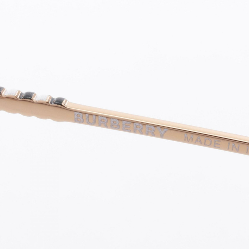 博柏利 (BURBERRY) 女士約會眼鏡,塑膠/金屬材質,金色,二手-3