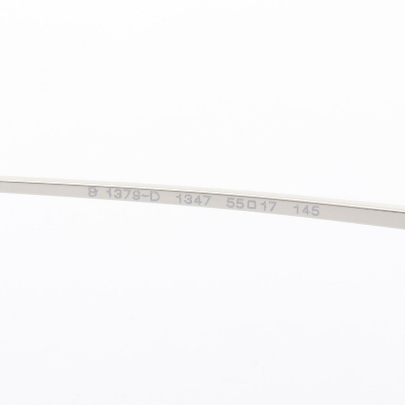 BURBERRY 日期眼鏡 B1379-D1347 塑膠/金屬 銀色 紅色 黑色 二手 女士-4