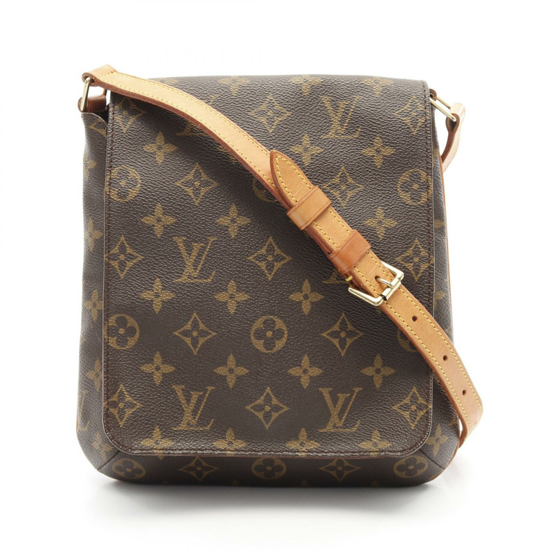 LOUIS VUITTON Musette Salsa 短版肩背包 M51258 字母帆布 二手 LV-0