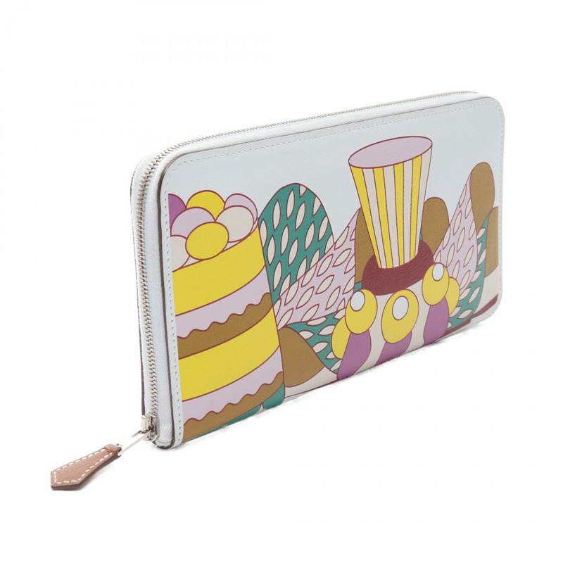 愛馬仕 Azap Long SilkInn La Patisserie Francaise 長版皮夾 Z Swift-1