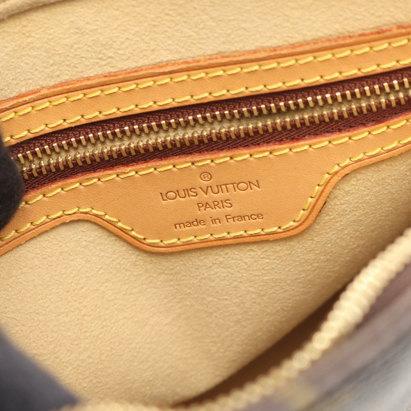 LOUIS VUITTON Looping MM 肩背包 M51146 Monogram 帆布 棕色 二手 女士 LV-3