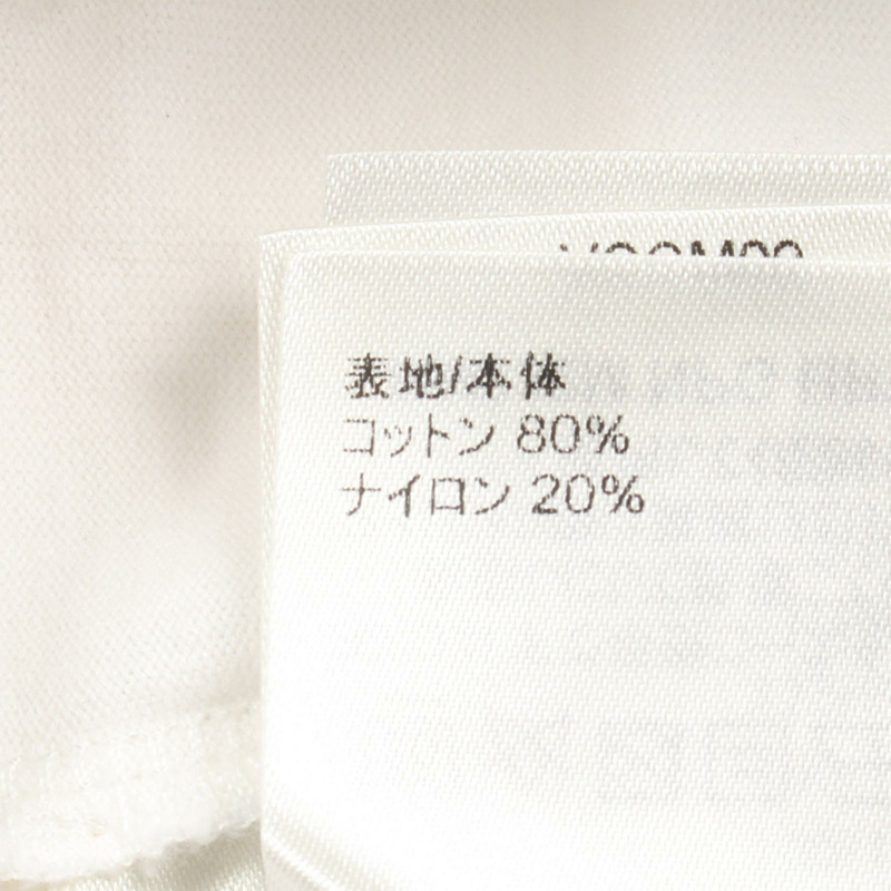 LOUIS VUITTON 混合棉質 T 卹 RM232M NPG HPY10W 白色黑色 #XL 二手-4