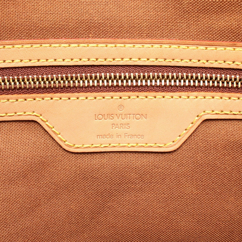 LOUIS VUITTON Cabas Mezzo 單肩包 M51151 Monogram 皮革棕色 LV-3