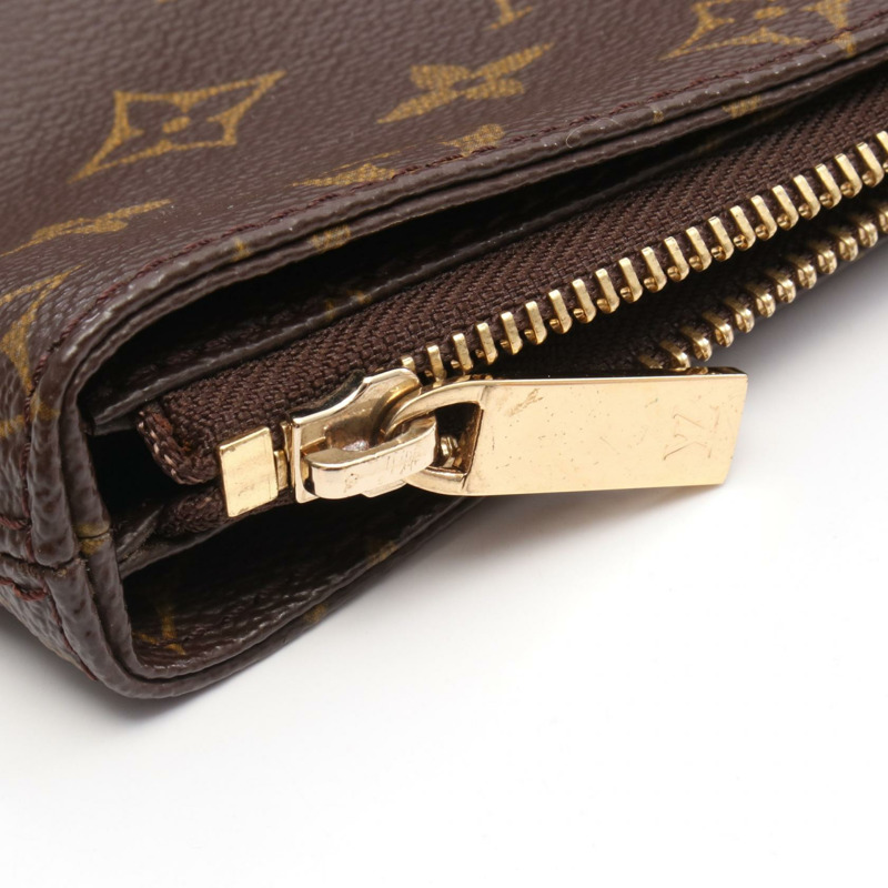 LOUIS VUITTON Cabas Mezzo 單肩包 M51151 Monogram 皮革棕色 LV-8