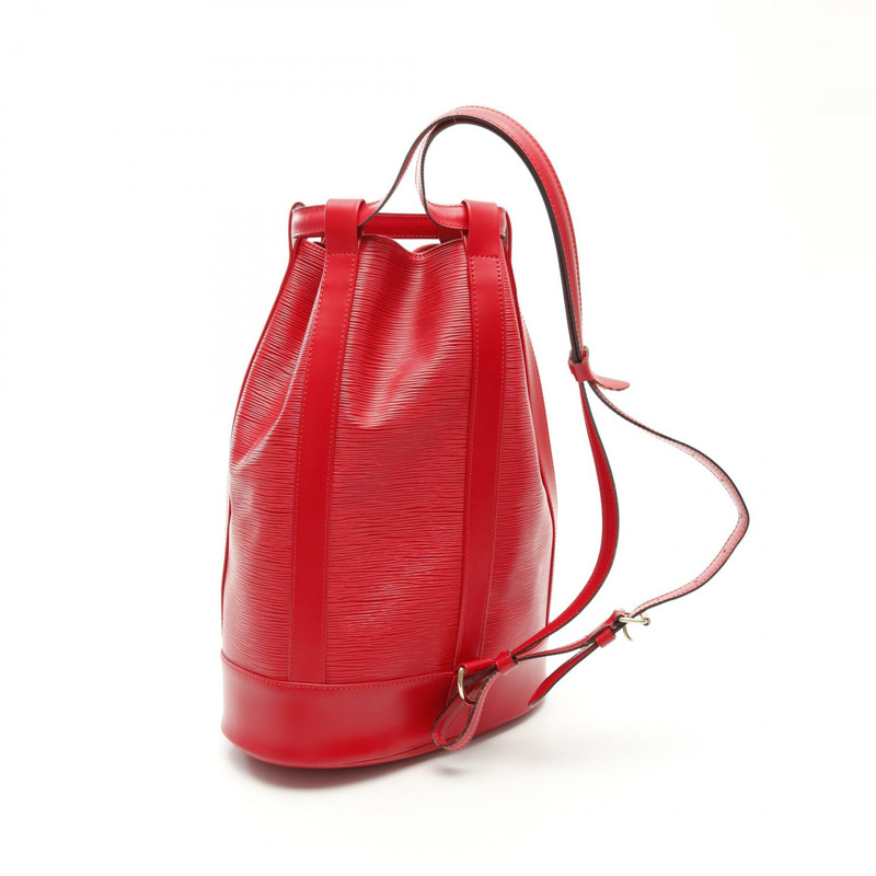 LOUIS VUITTON Randonnee PM 單肩包 M52357 Epi 皮革 Castilian 紅色 女款-1
