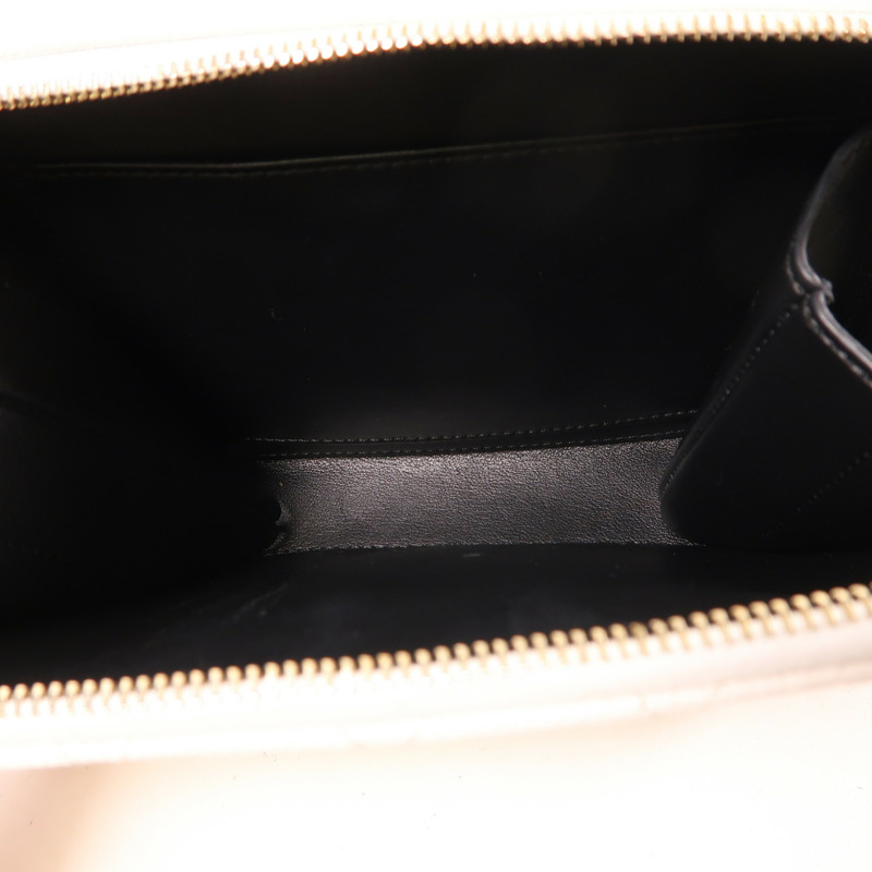 CHANEL 牛皮皮革2 Way Shoulder金扣手挽肩背兩用袋-5