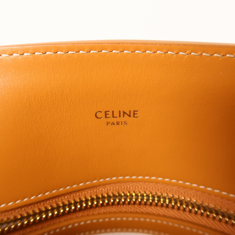 CELINE 【激減優惠】帆布2 Way Shoulder金扣手挽肩背兩用袋-6