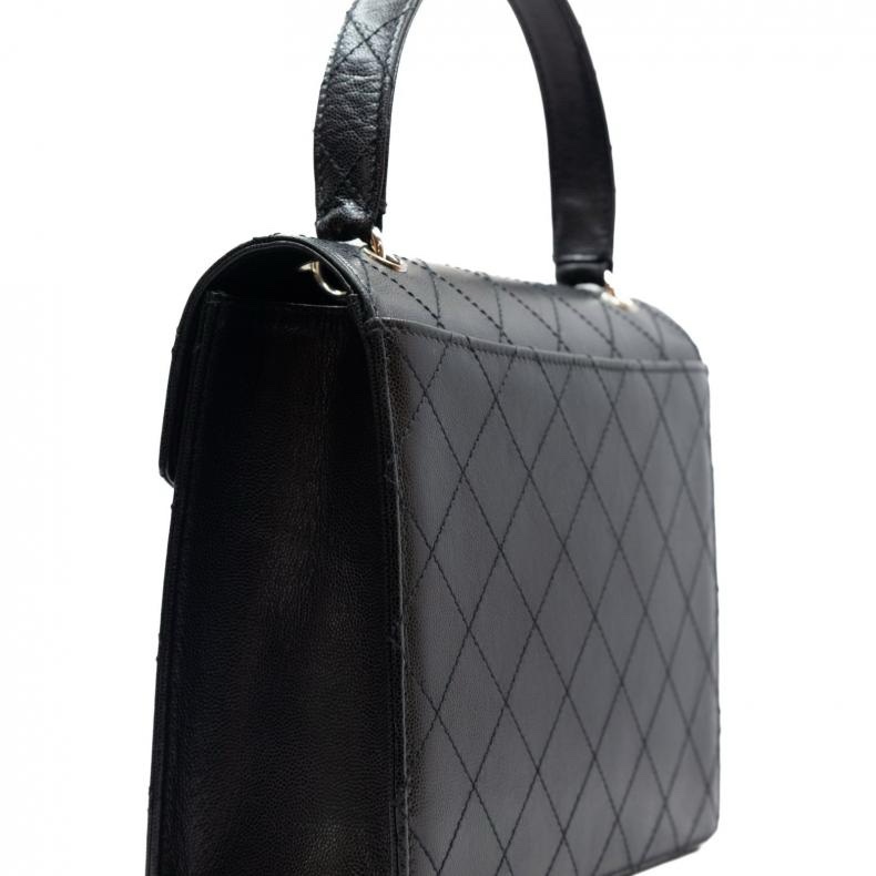 CHANEL(香奈兒) 中古外逢線手提包-1