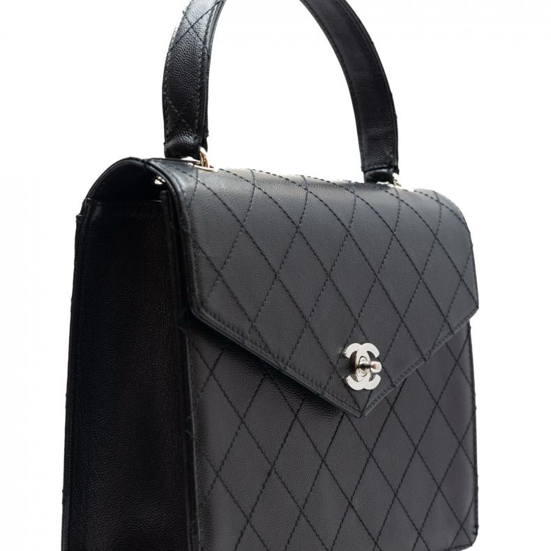 CHANEL(香奈兒) 中古外逢線手提包-2