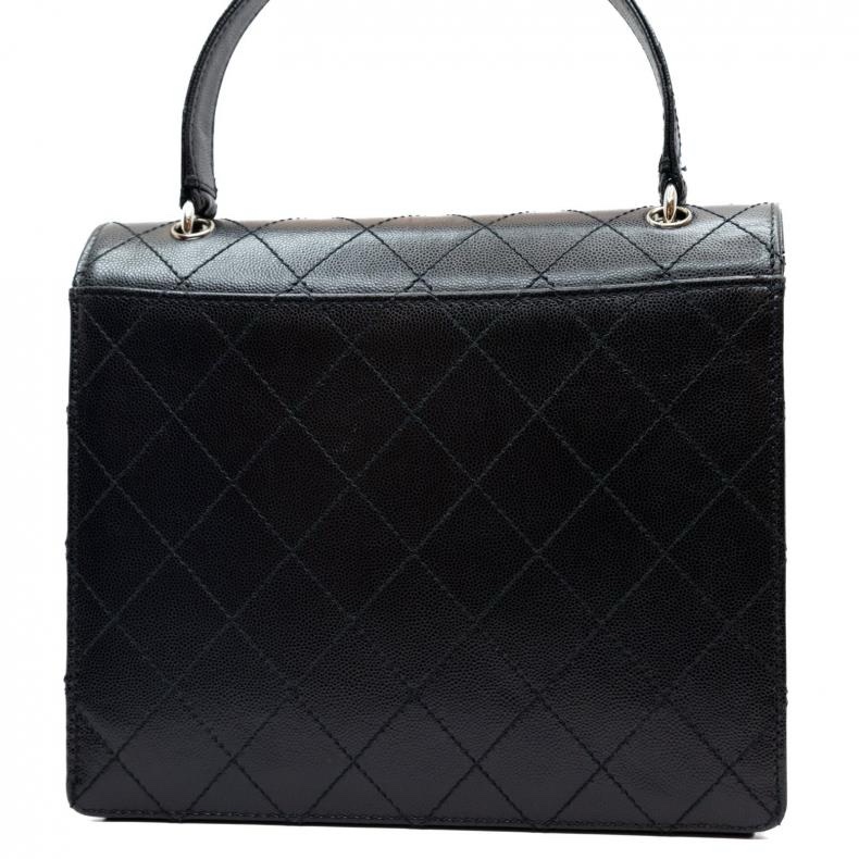 CHANEL(香奈兒) 中古外逢線手提包-4