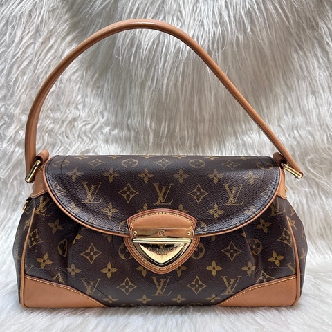 LV 老花Beverly MM肩背包