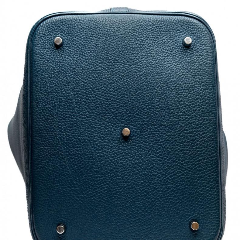 HERMES(愛馬仕) 菜籃子 31 深綠色-4