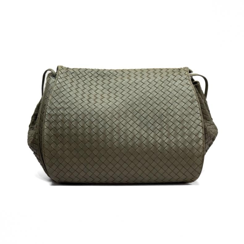 BOTTEGA VENETA(葆蝶家) BV 編織包 灰綠色-0