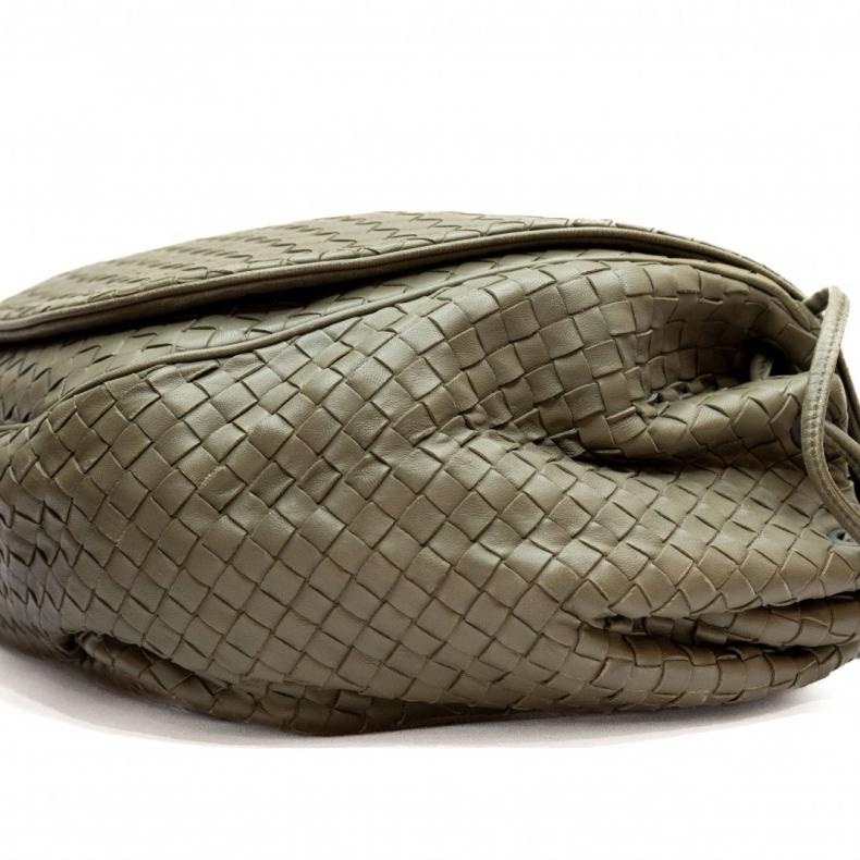 BOTTEGA VENETA(葆蝶家) BV 編織包 灰綠色-3