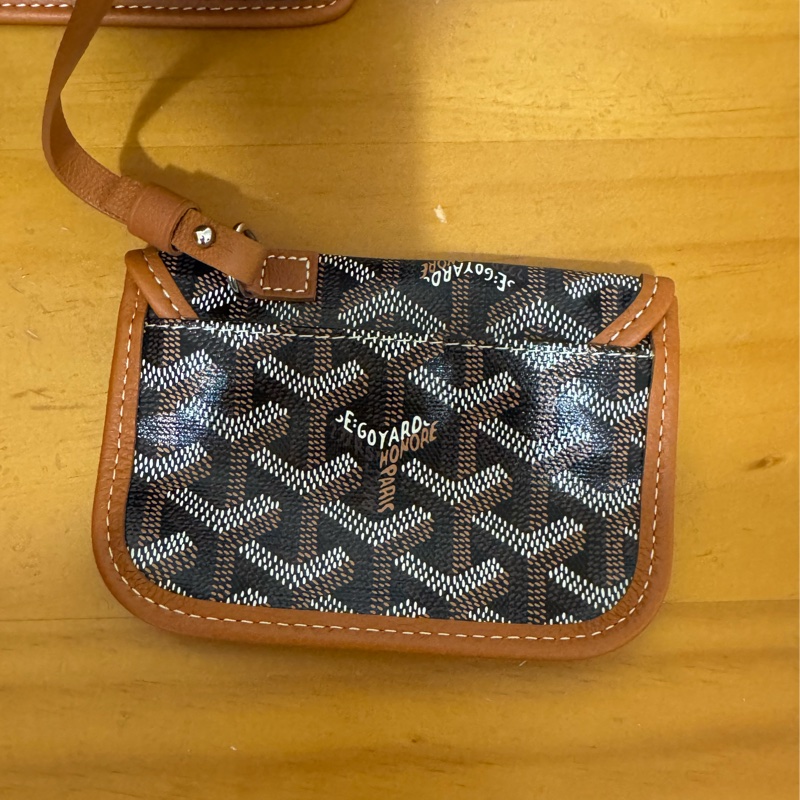 全新Goyard Anjou mini 黑棕 雙面mini tote（附全新內膽包）-22