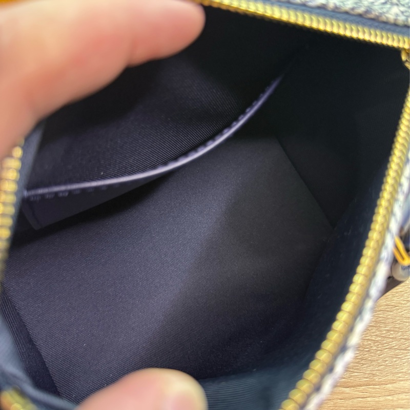 LV M23069 speedy 20 限量稀有炫彩丹寧配色波士頓手提斜背包-16