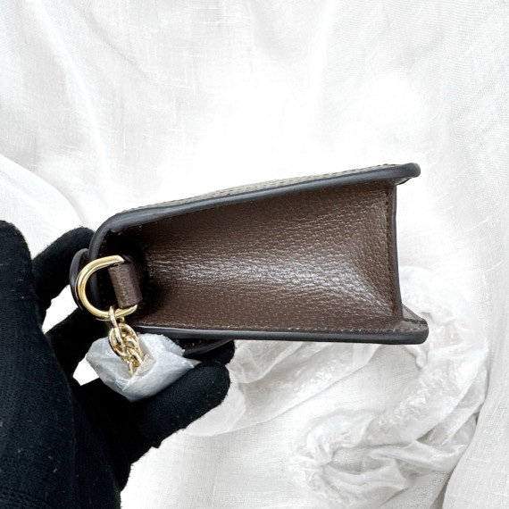 Gucci 經典老花信封斜背包-8