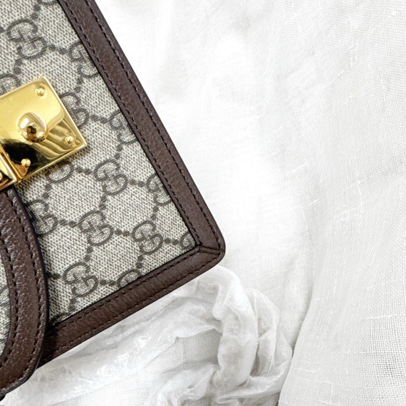 Gucci 經典老花信封斜背包-10