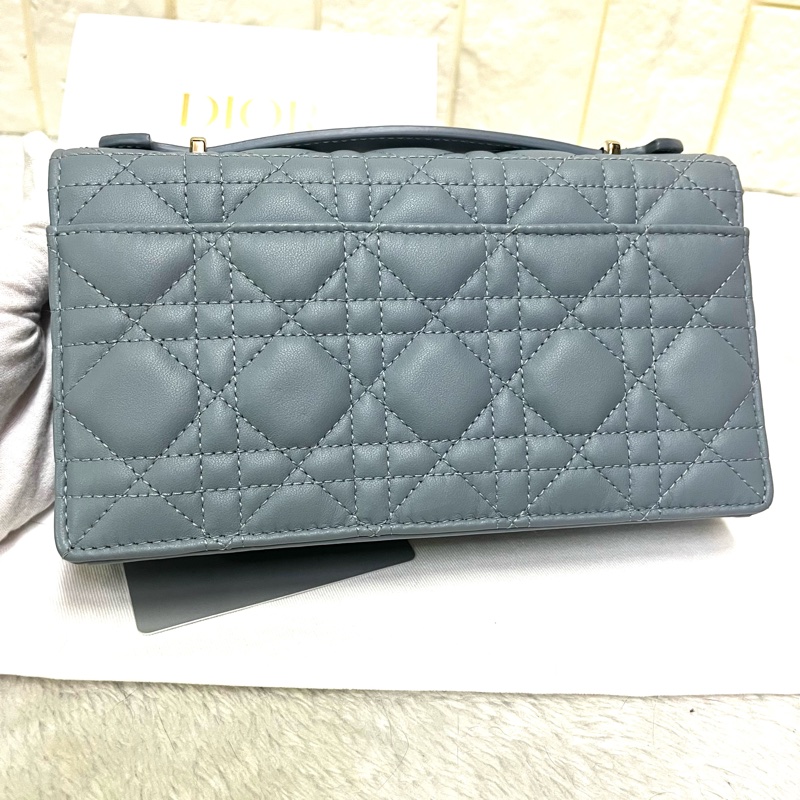 DIOR迪奥女包 MISSDIOR藤格纹羊皮手提 /單肩斜挎包-6
