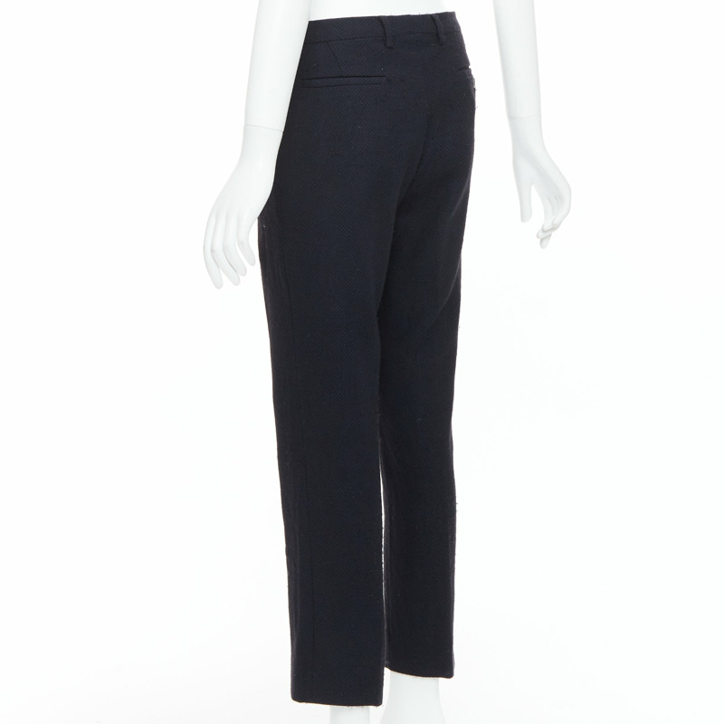 MAISON MARGIELA Line 14 navy wool tapered pants IT48 M-5