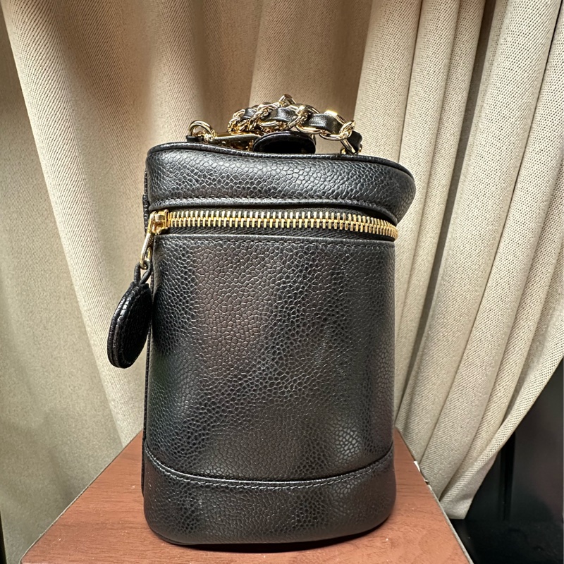 Chanel 化妝包（有卡、配不原裝金色揹鍊）-4