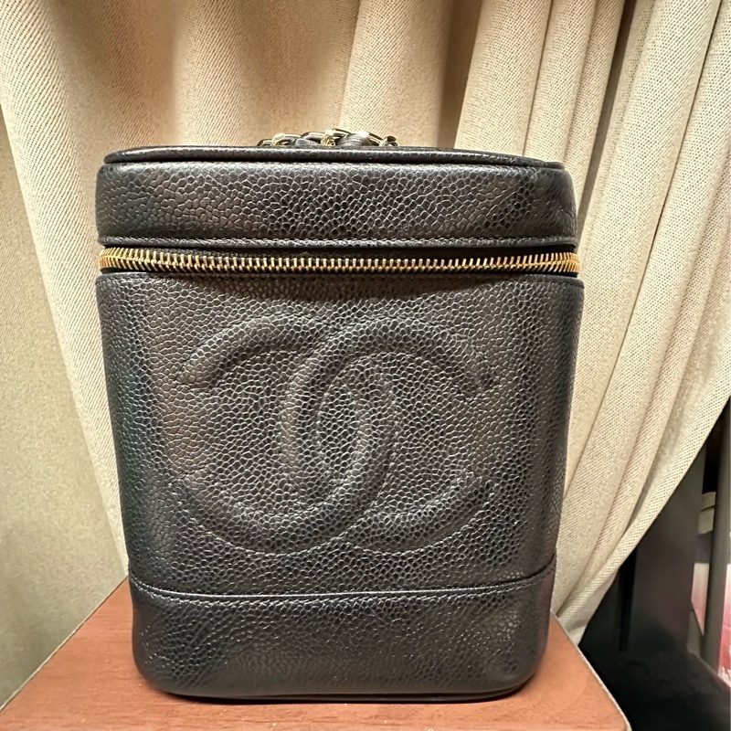 Chanel 化妝包（有卡、配不原裝金色揹鍊）-6