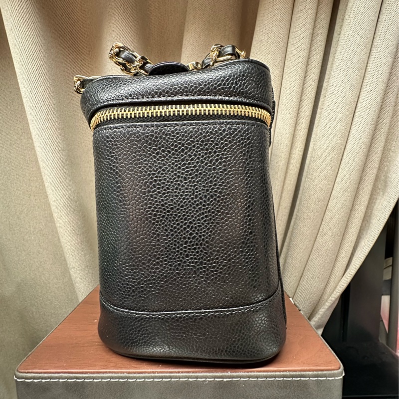 Chanel 化妝包（有卡、配不原裝金色揹鍊）-13