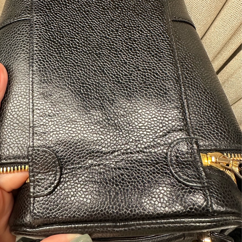 Chanel 化妝包（有卡、配不原裝金色揹鍊）-16